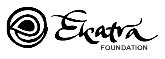 File:Ekatra Logo black and white.png